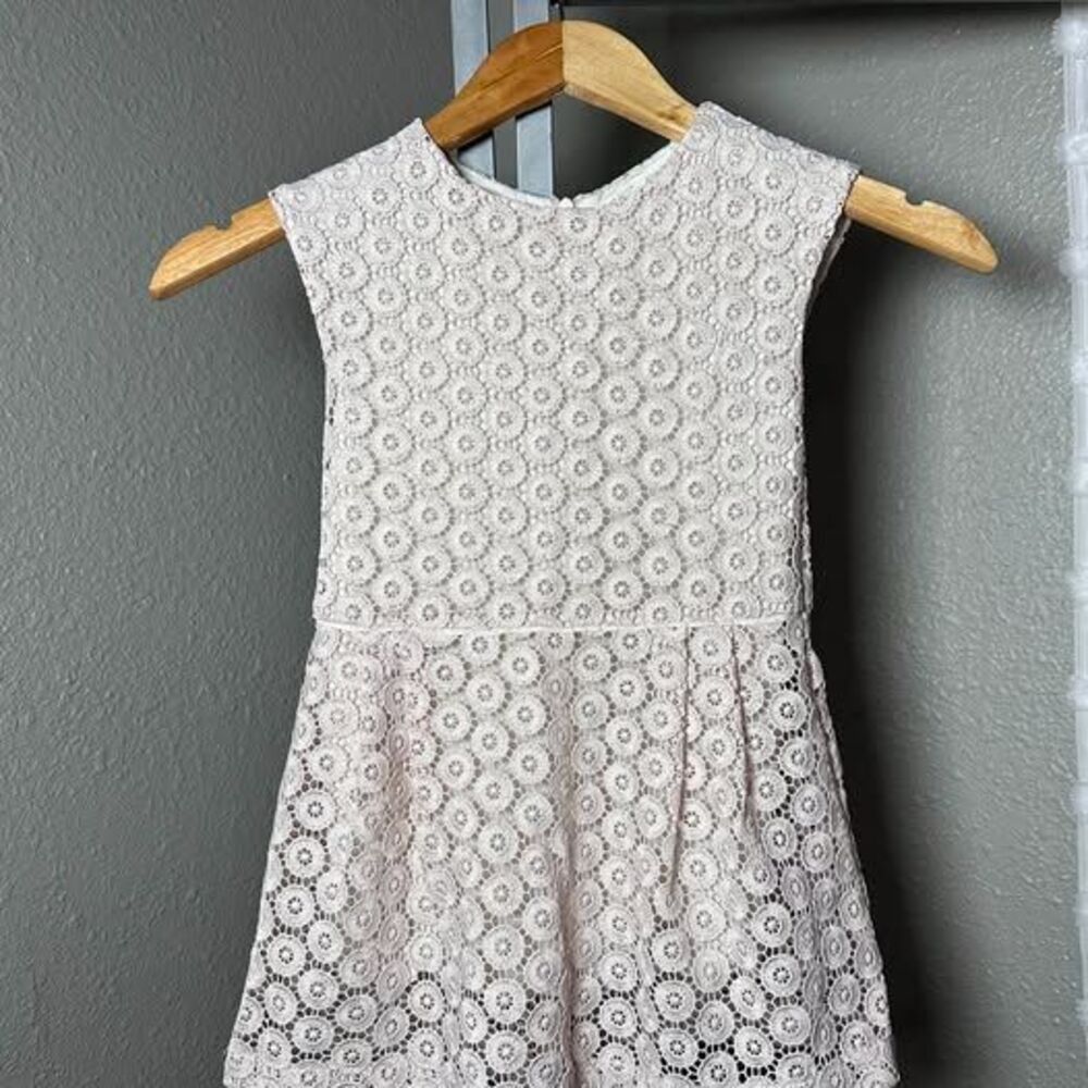 Zara Girls Soft Collection Lace Dress Size 4/5